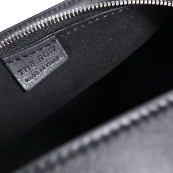 The Row Black Calfskin Leather Half Moon Bag - Picture 7 of 7